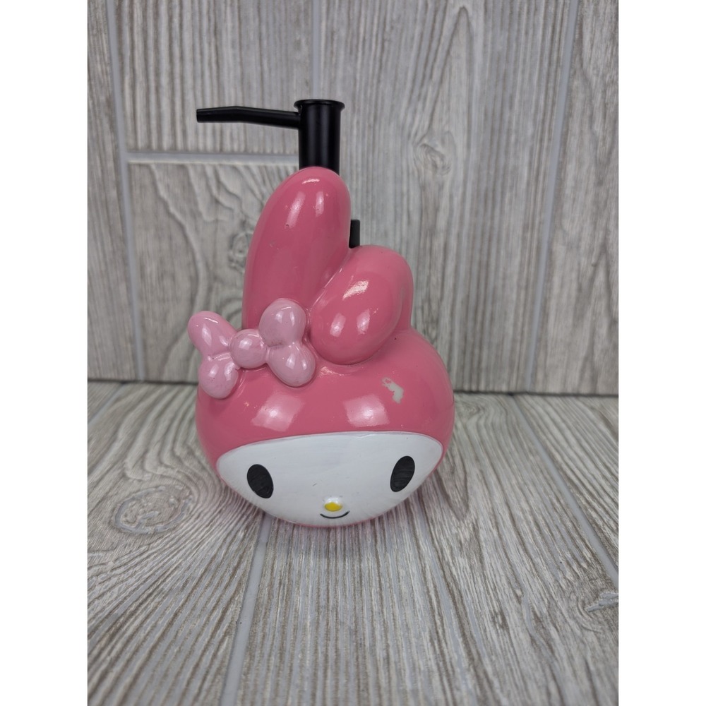 SANRIO My Melody Head Lotion Soap Dispenser Pump Pink Bow